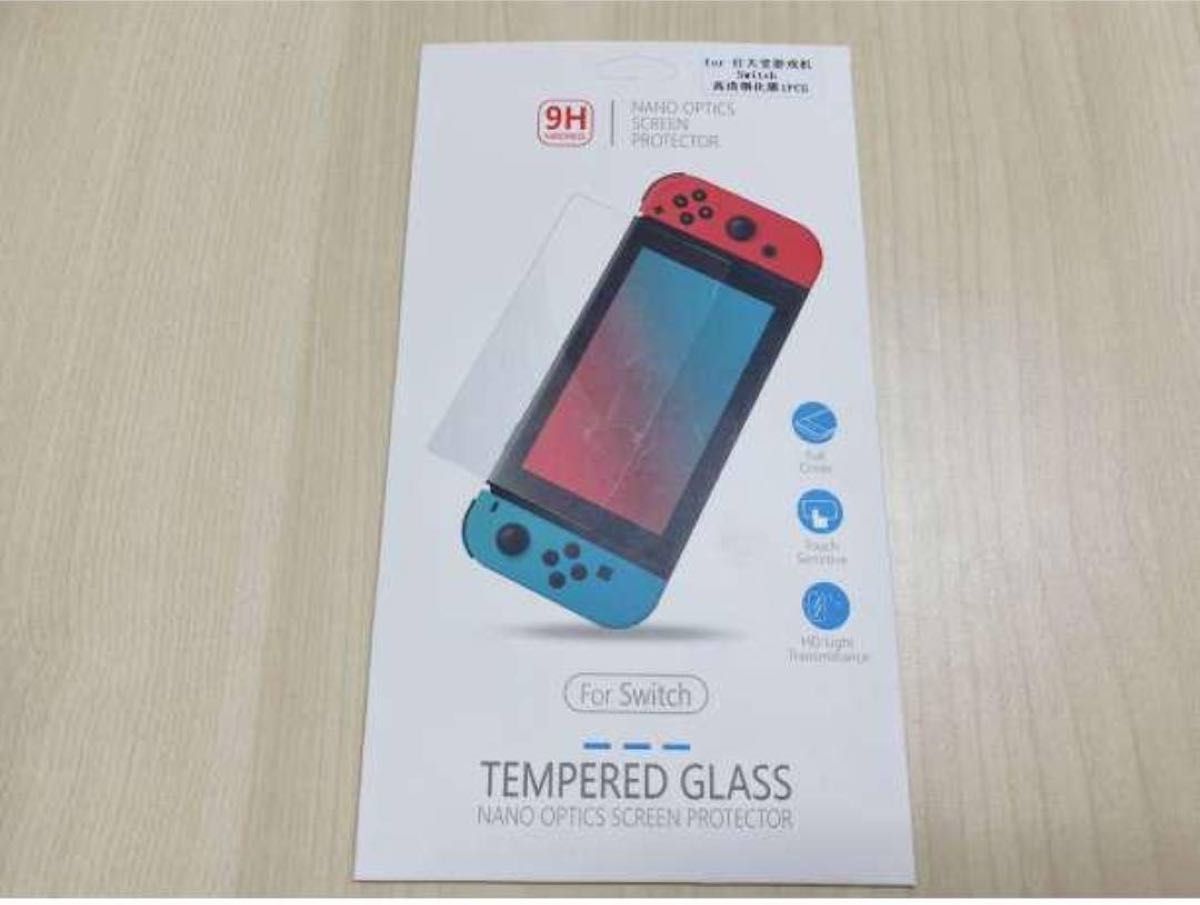 Nintendo Switch ガラスフィルム 保護フィルム スイッチ用 透明