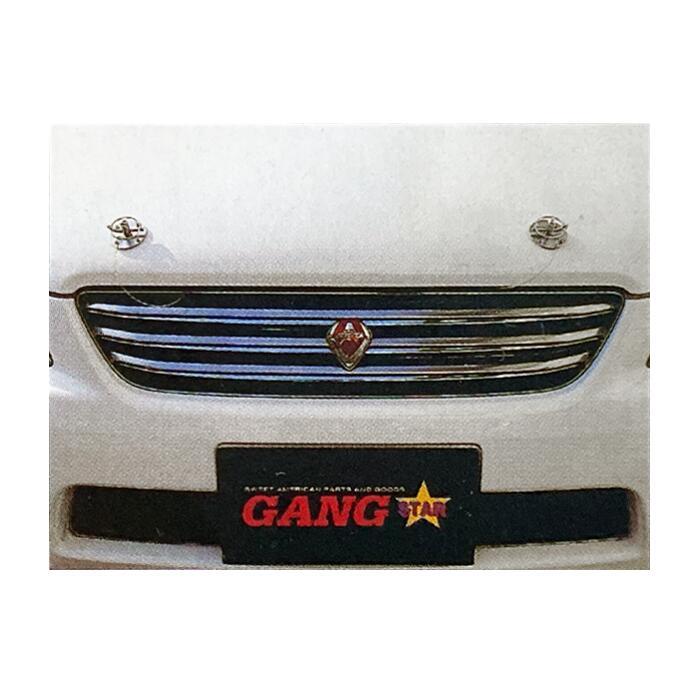 【即納】GANG STAR ボンピン「ホワイト」ダミーボンネットピン_画像2