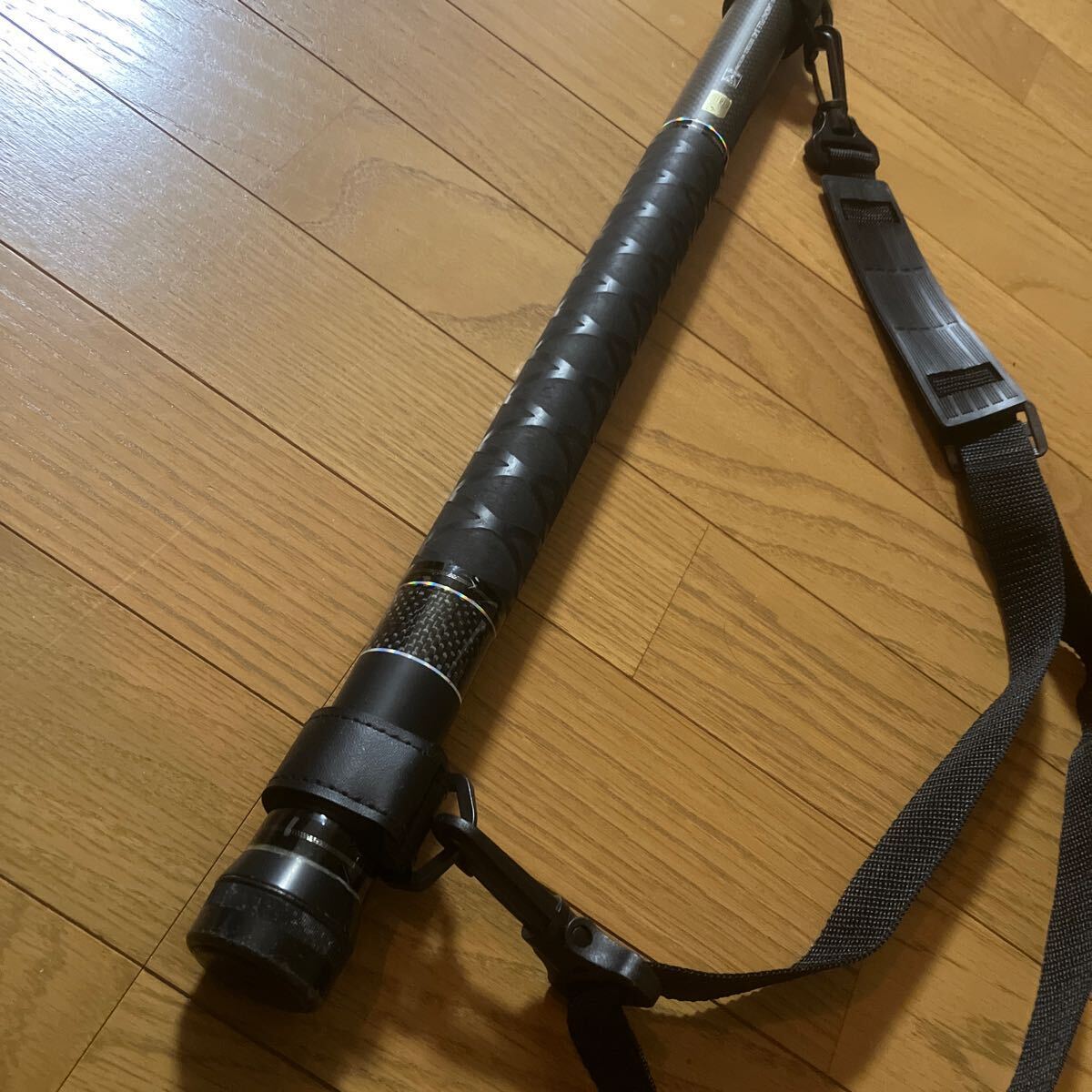 ★中古良品★ダイワ ランディングポール Ⅱ 40 DAIWA LANDING POLE Ⅱ タモの柄 磯 防波堤 エギング ショルダーベルト未使用の画像4