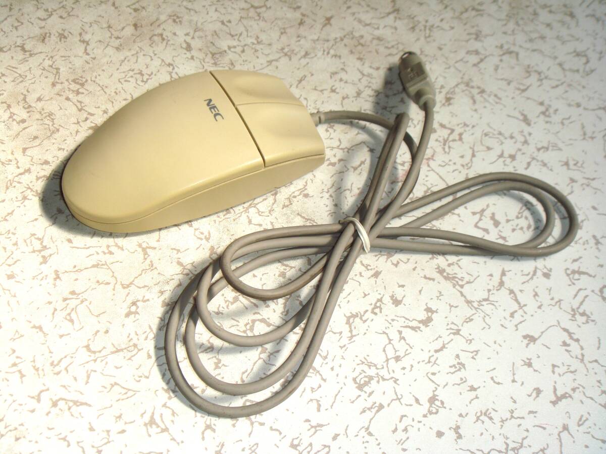 ＮＥＣ PC98純正マウス miniDIN 9ピン丸型仕様の画像1