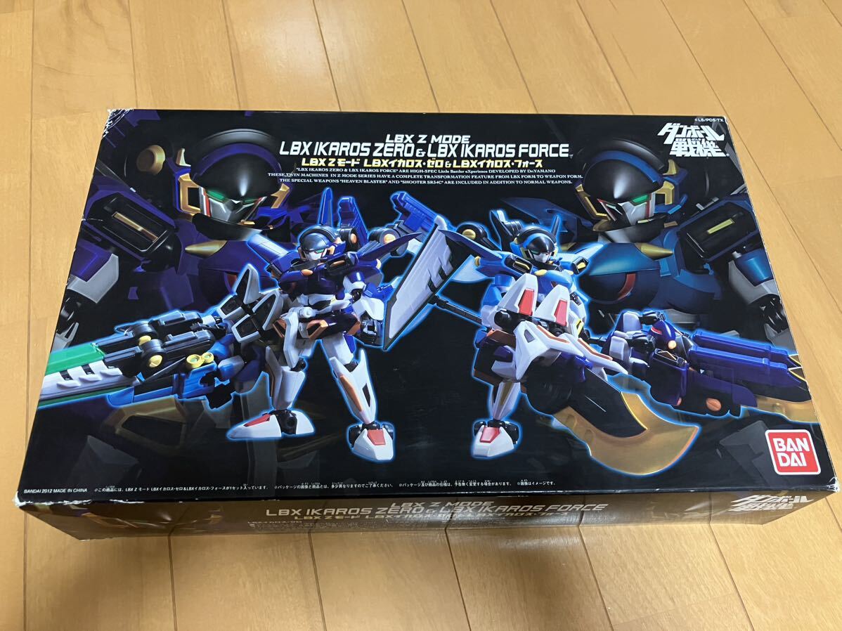 ダンボール戦機 LBX Zモード 『LBXイカロス・ゼロ & LBXイカロス・フォース』完成品／超合金_画像1