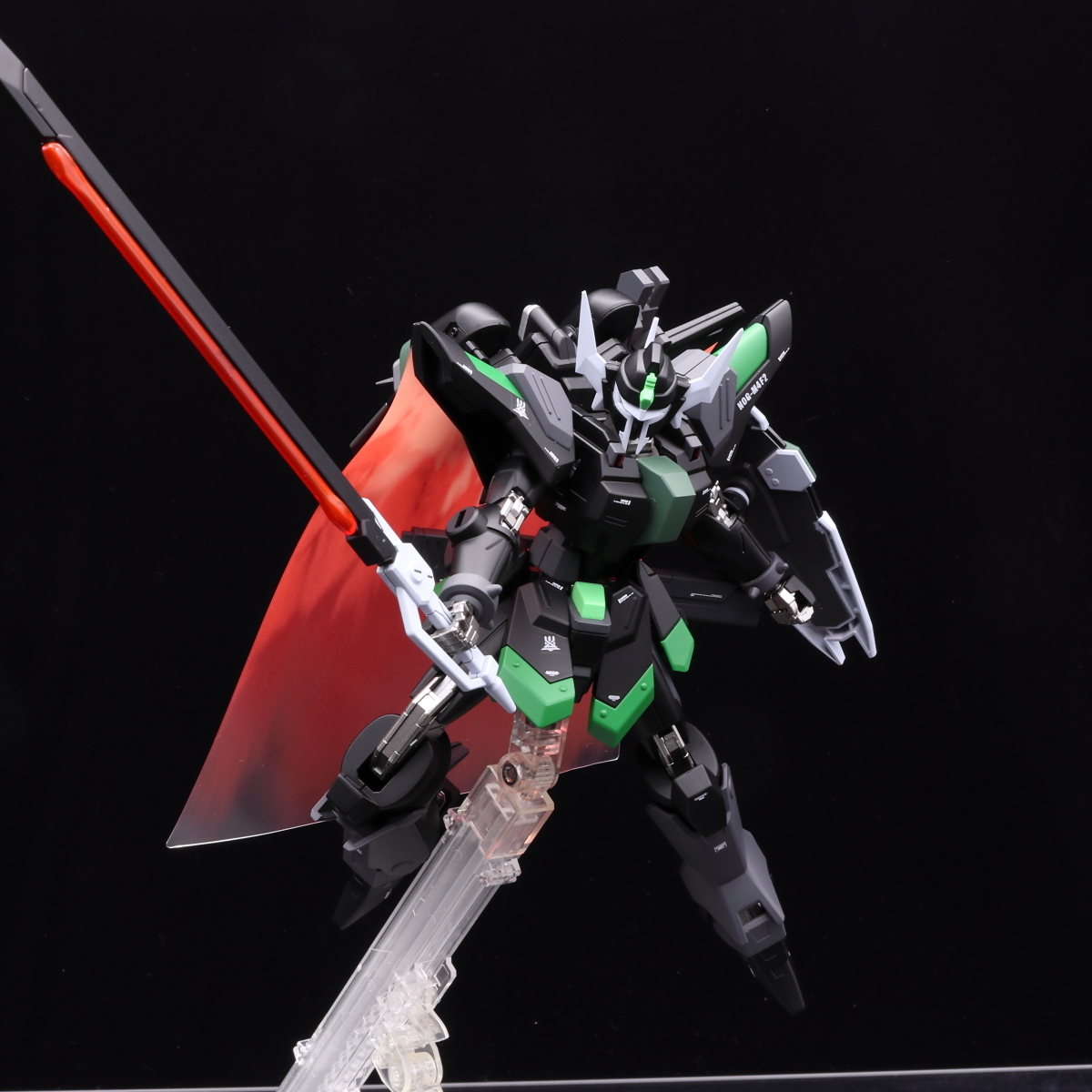 HG 1/144 ブラックナイトスコードルドラ（グリフィン・アルバレスト専用機） 劇場版 機動戦士ガンダムSEED FREEDOM 改修全塗装済み完成品_画像3