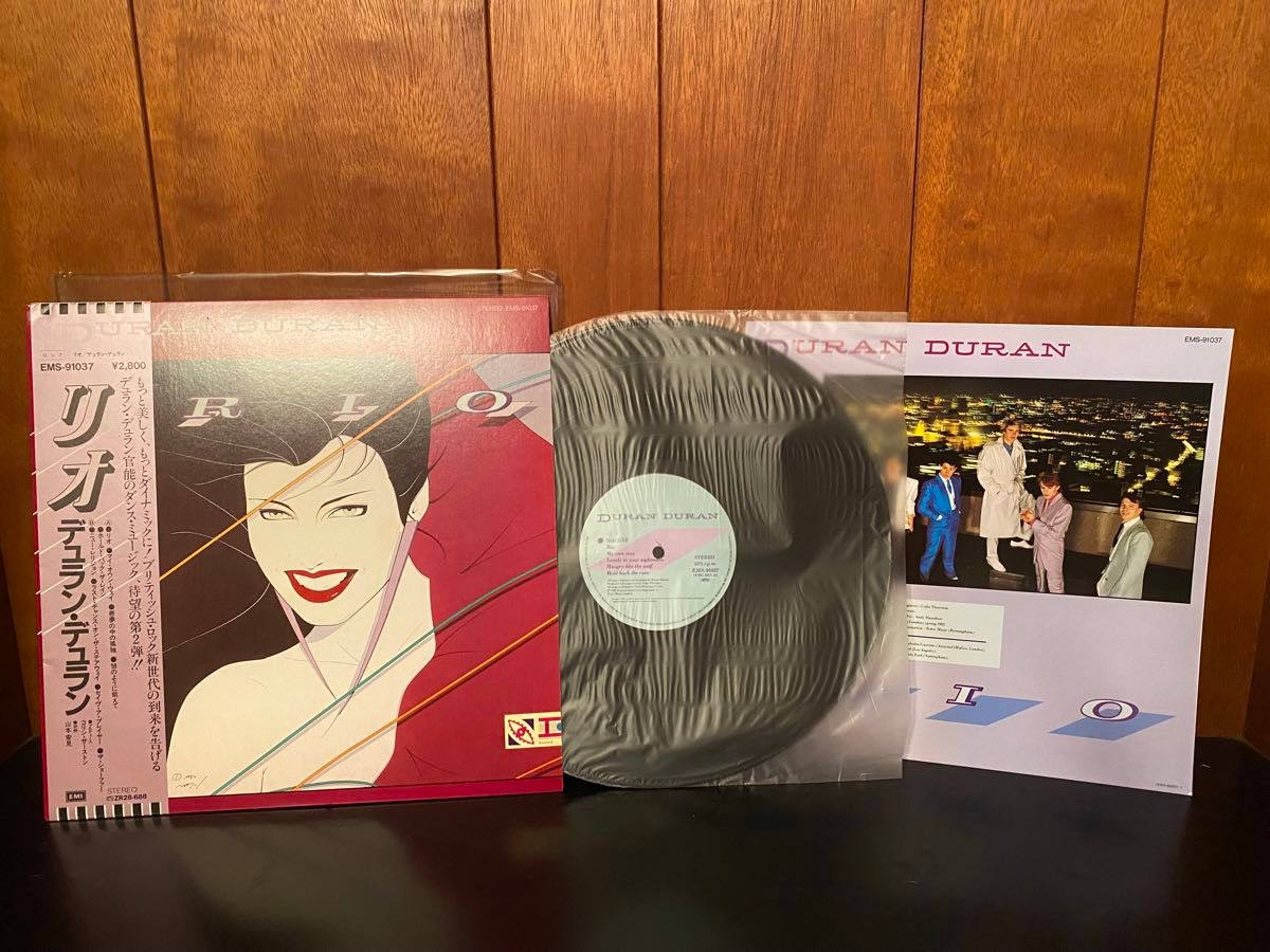 レコード　デュランデュラン DURAN DURAN リオ　美品