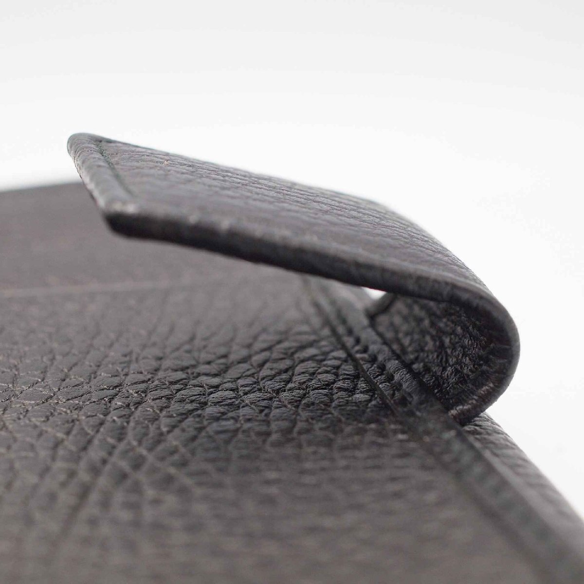 GUCCI Ｗホック 折り畳み財布＜財布＞グッチ メンズ レディース ブランド レザー ブラック コンパクトウォレット カードケース_画像7