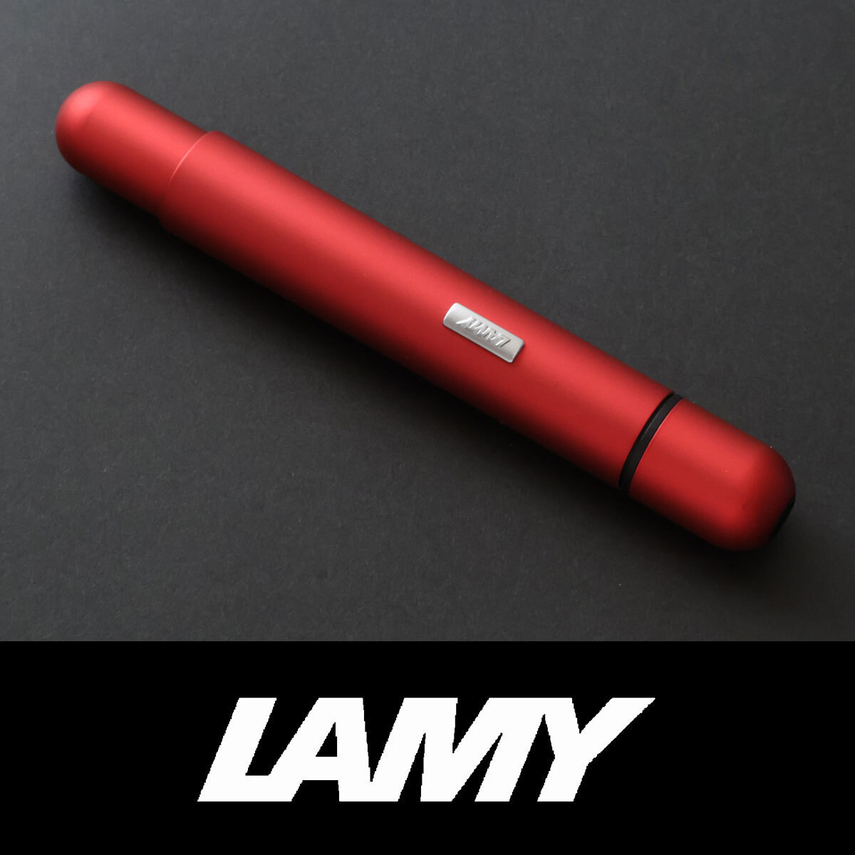 4288◆LAMYラミー◆ボールペン◆定価8,250円◆picoピコ◆レッド◆ミニサイズ92㎜→123㎜エクステンション◆ドイツ製◆新品の画像1