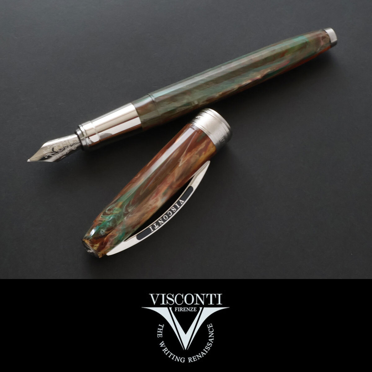 3881* Visconti * fountain pen *go ho raw .120 anniversary commemoration *.. included .... tree .* Italy made *VISCONTI vi s Conte .* new goods 