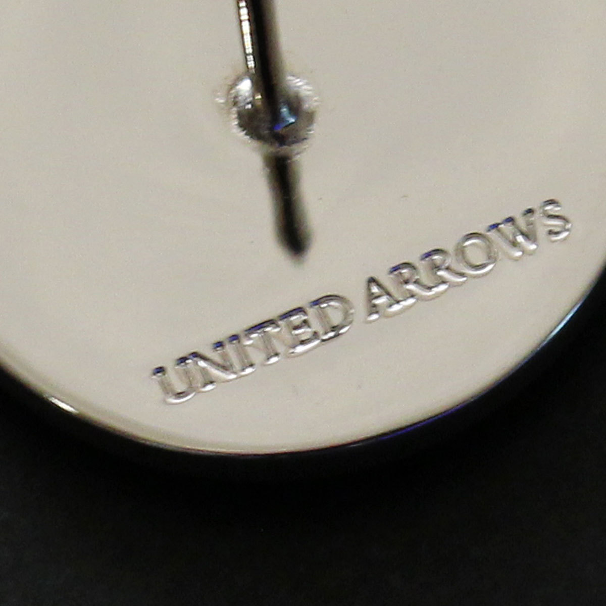 4654◆ユナイテッドアローズ◆ピンズ◆シルバー世界地図～地球儀◆ピンバッチPINSボタン◆UNITED ARROWS◆新品_画像3