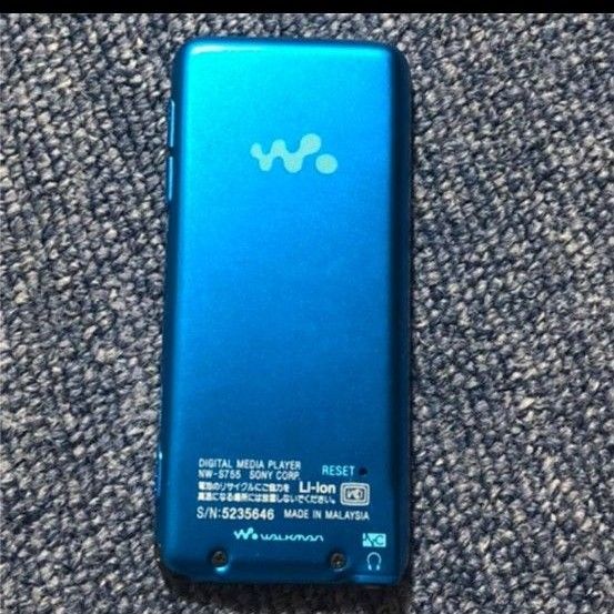 SONY ウォークマン NW S755 16GB ブルーWalkman