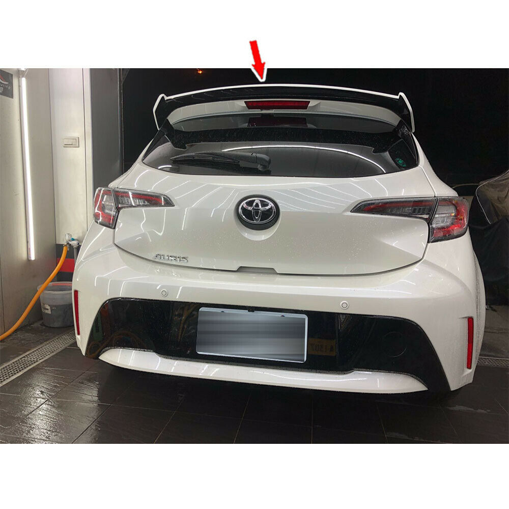 * special order goods * black + white painting * Toyota NRE210H NRE214H ZWE211H Corolla sport rear roof end trunk spoiler B TYPE