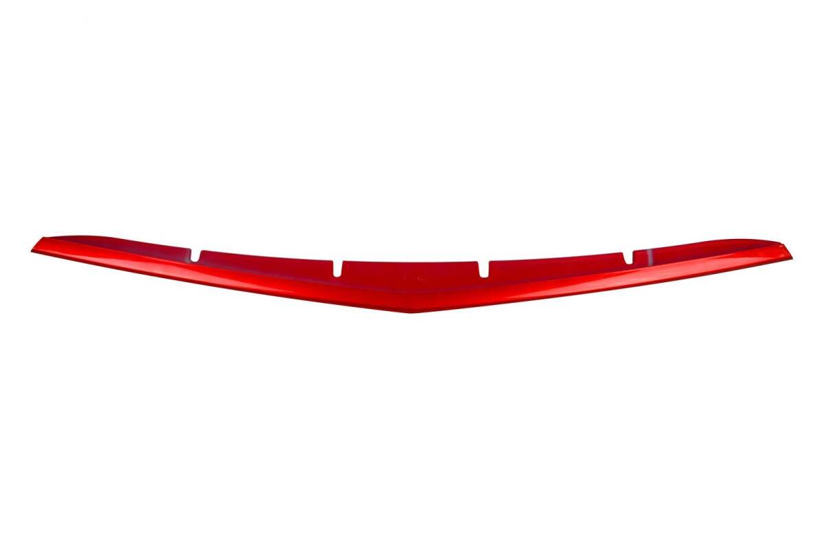 メタル赤塗装品★ベンツ CLAクラス W117 AMG 前期 フロント リップ スポイラー カバー トリムの画像6