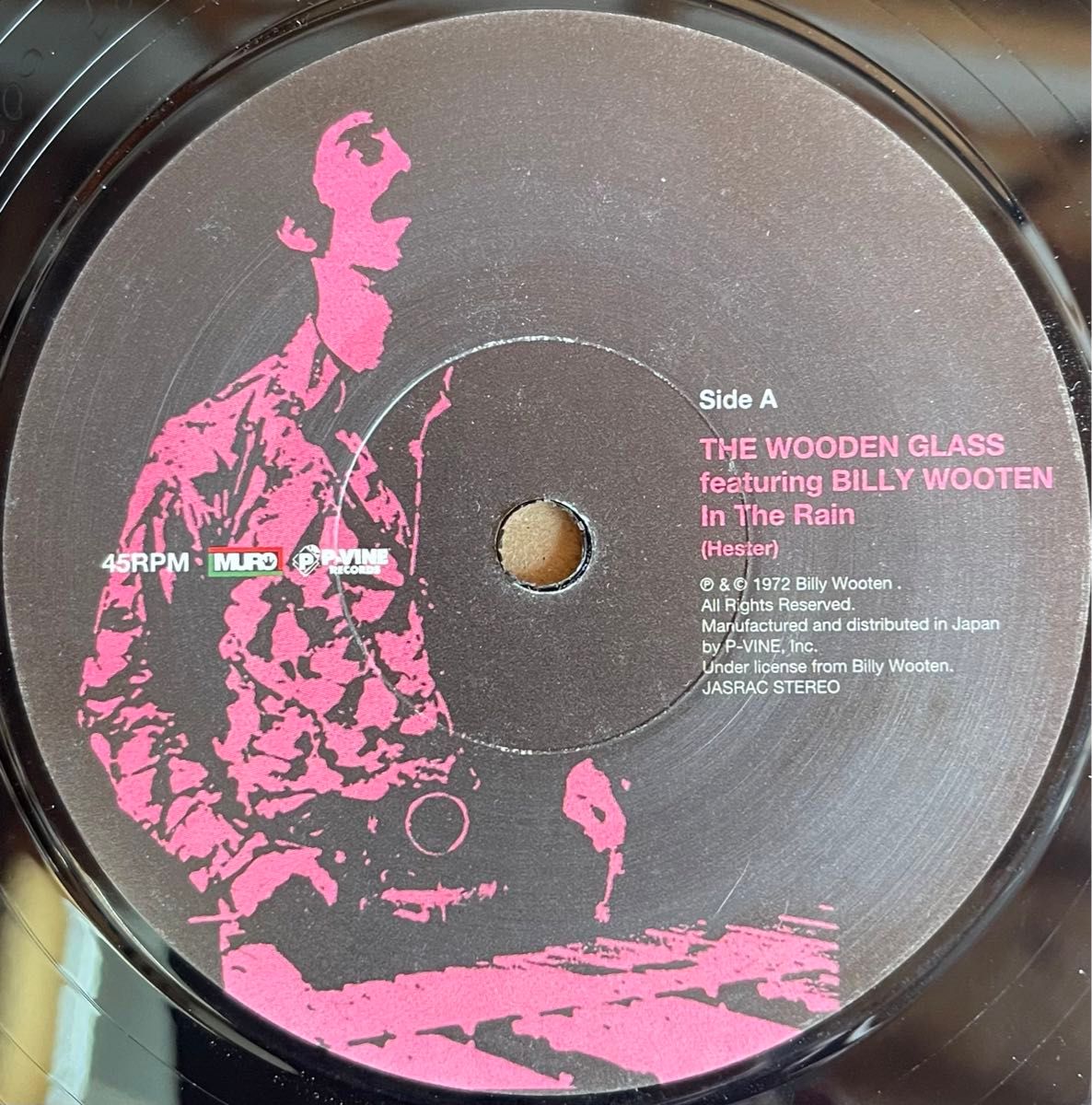Billy Wooten  In The Rain レコード 7inch MURO Re-edit