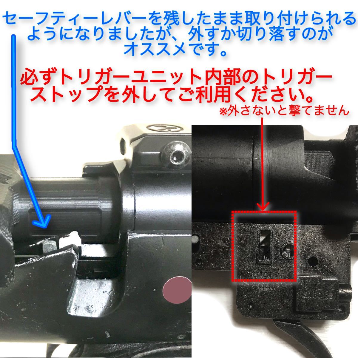 VSR10 進化したストレートプルコッキングレバー ボルトハンドル エアコキ_画像7