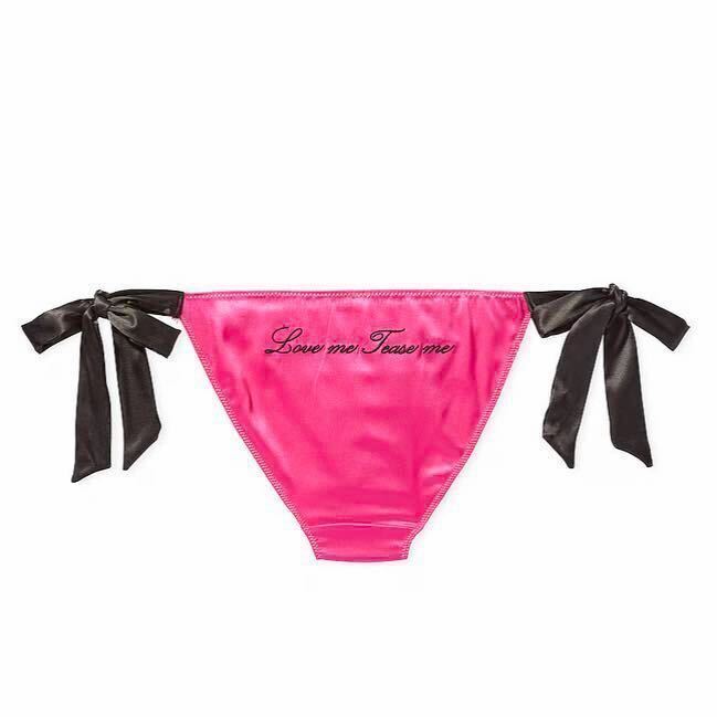 【新品】ヴィクトリアシークレット サイドリボンチーキーショーツ Victoria's Secret セクシー ランジェリー_画像5