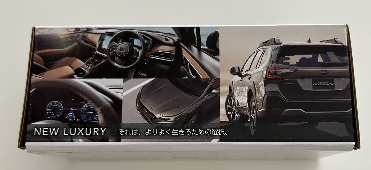 非売品・新品未使用未開封スバル レガシィアウトバック　ぶつからない!?ミニカー【オートメッセ　XV スバル】_画像4