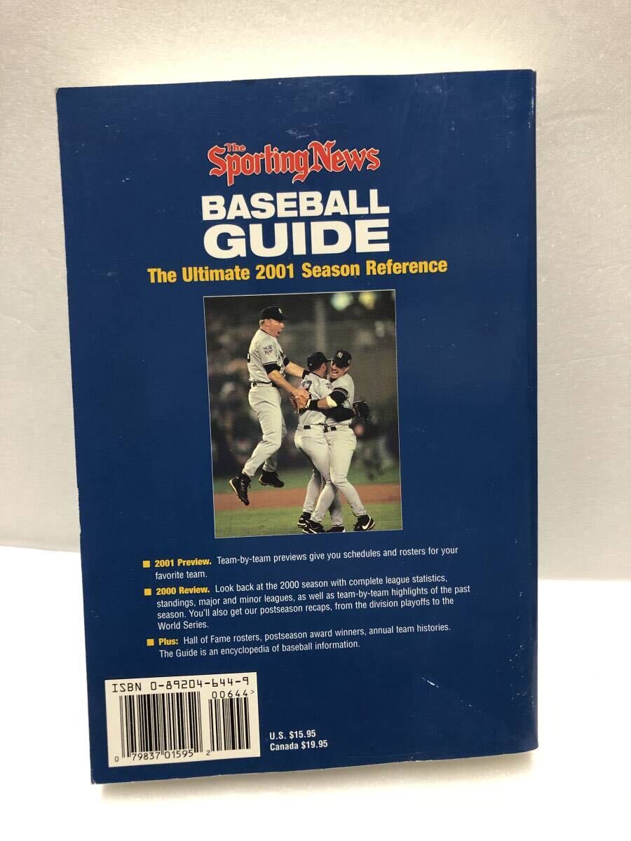 Baseball Guide, 2002 Edition: The Ultimate 2002 Season Reference ★ ベースボールガイド メジャーリーグ_画像2