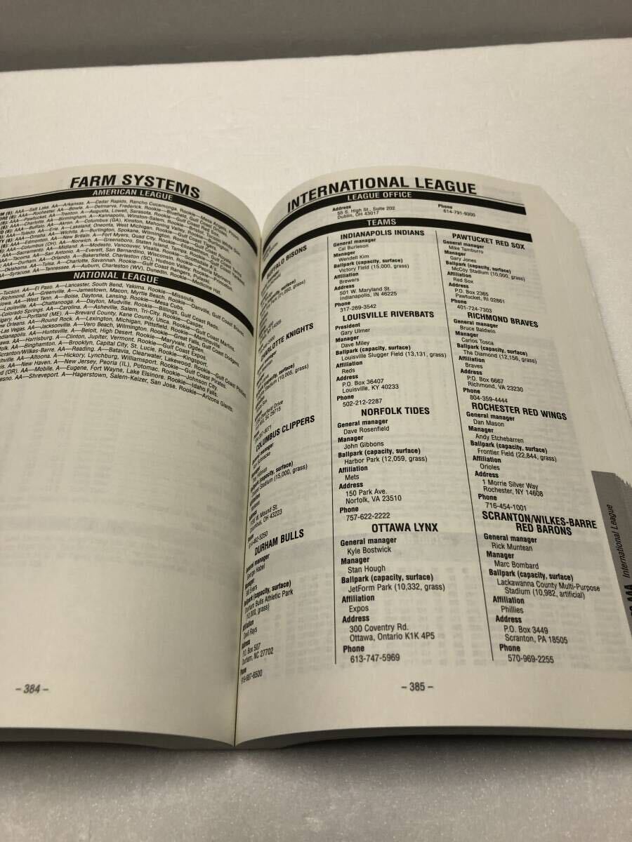 Baseball Guide, 2002 Edition: The Ultimate 2002 Season Reference ★ ベースボールガイド メジャーリーグ_画像10