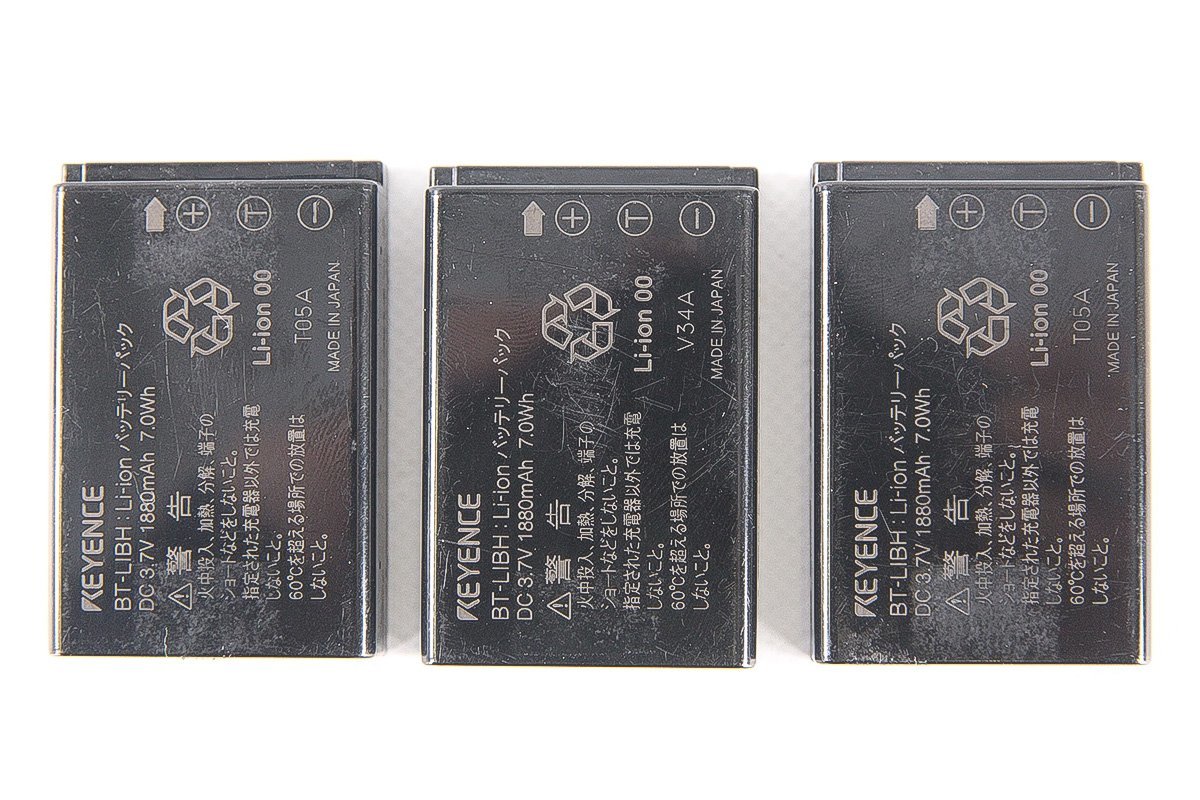 KEYENCE BT-W75 3台セット 二次元コード(QRコード)対応 小型 KEYENCE BT-W75 3台セット 二次元コード(QRコード)対応 小型