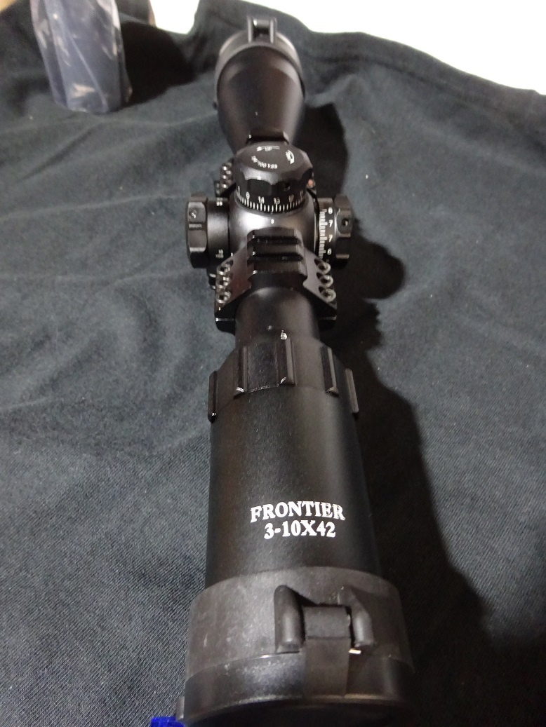 フロンティア FRONTIER サイドフォーカス ライフルスコープ 3-10×42の画像5