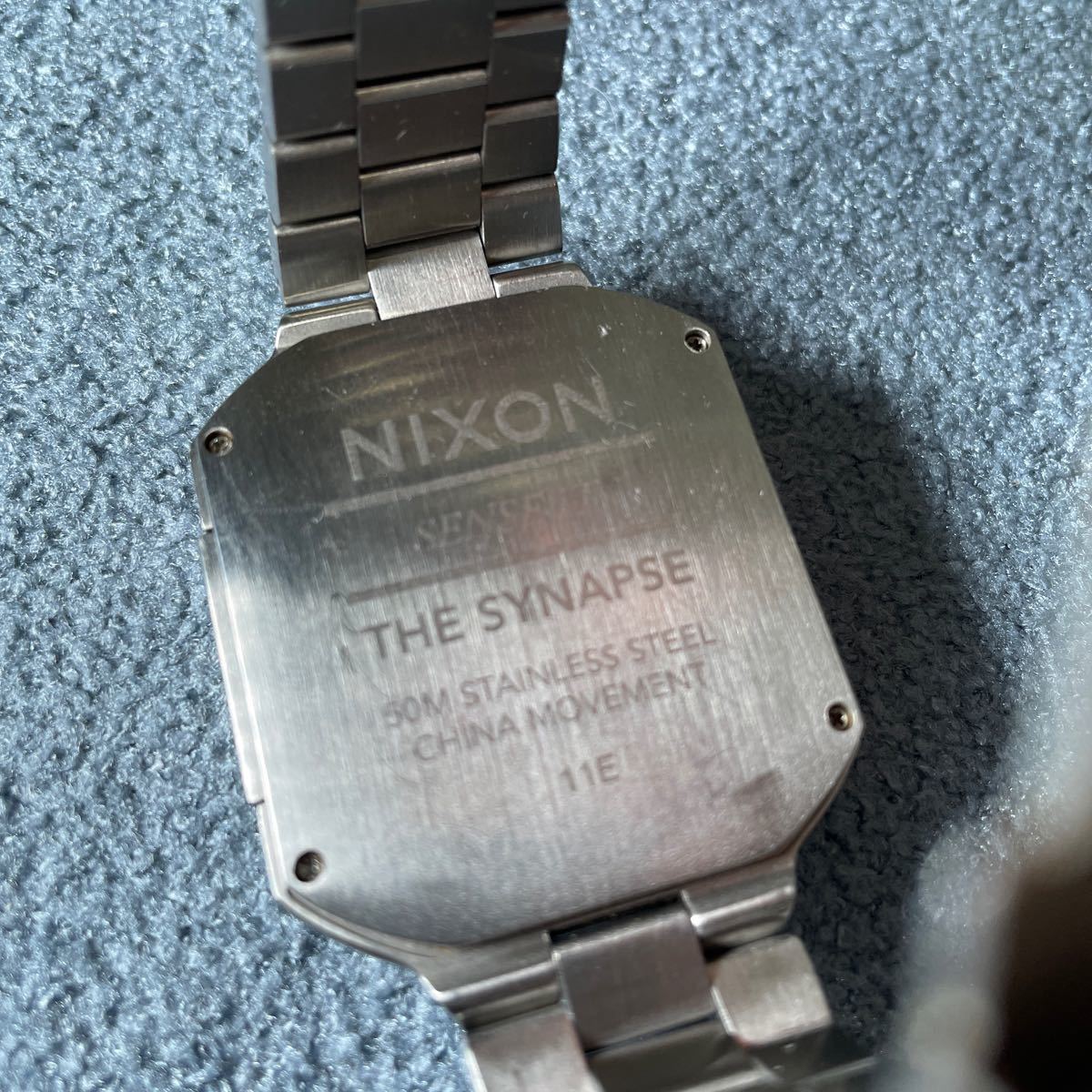 NIXON THE SYNAPSE 稼動品 タッチパネル式 デジタル 美品の画像5