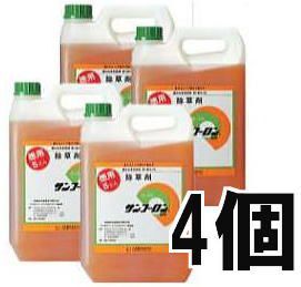  weedkiller sun f- long 5L×4 piece (20L) round up. jenelik pesticide large . agriculture material sgina