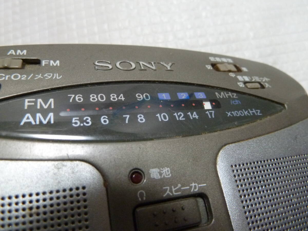 SIW850 【ジャンク】 SONY ウォークマン WM-GX322 FM/AM ポータブルカセットレコーダー