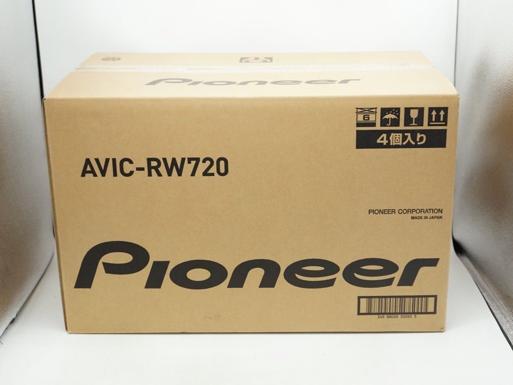 ★ 1スタ!!【未開封/未使用】4台セット Pioneer/carrozzeria パイオニア/カロッツェリア 楽ナビ AVIC-RW720 カーナビ m5-35853 m_zの画像1