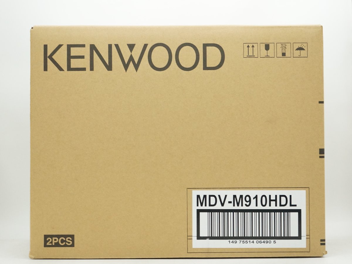 ★1スタ！【未使用品/2台セット】Kenwood ケンウッド MDV-M910HDL 9V型 彩速 カーナビ Mシリーズ 大画面モデル m5-35550 m_e_画像1