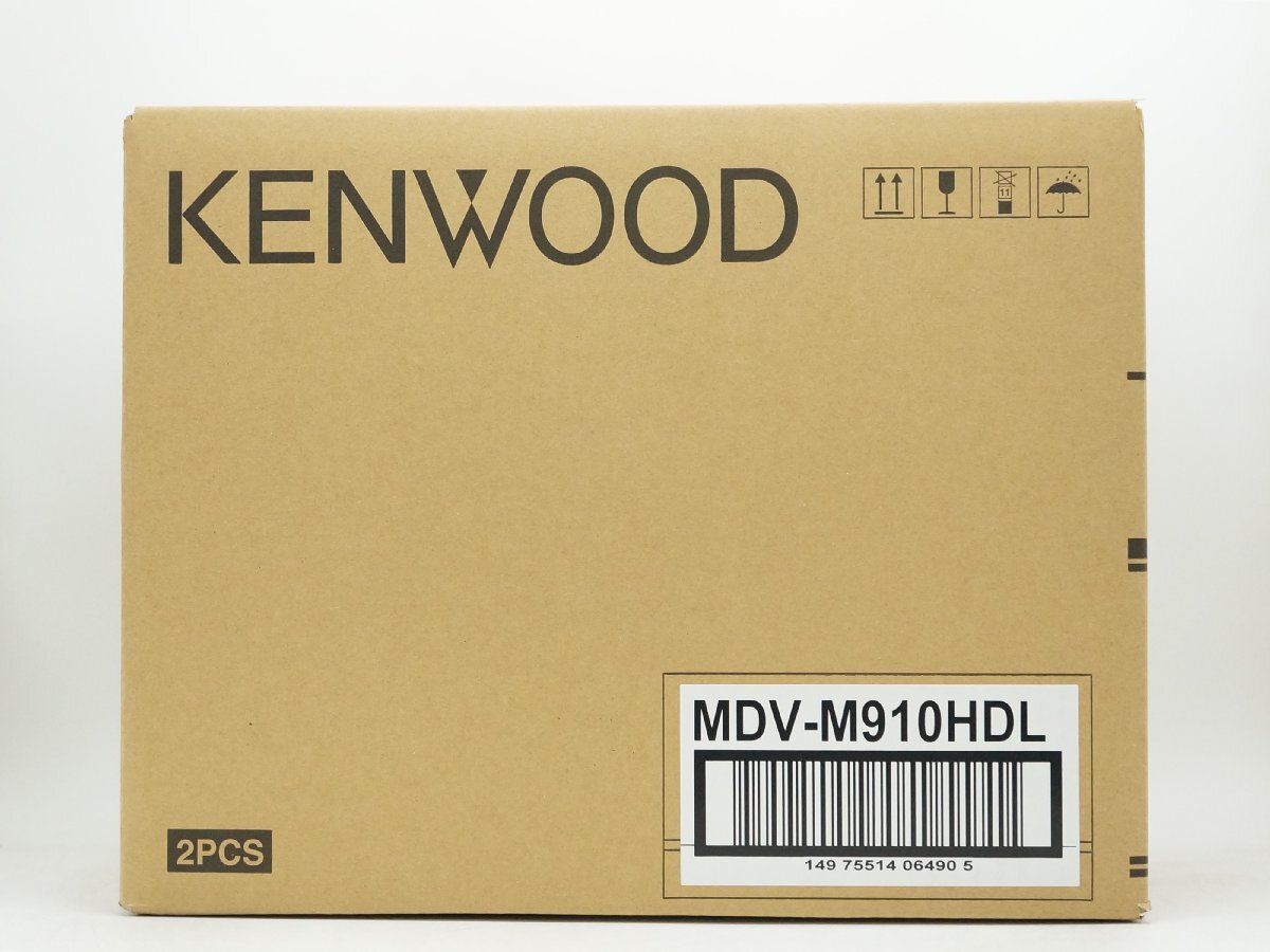 ★1スタ！【未使用品/2台セット】Kenwood ケンウッド MDV-M910HDL 9V型 彩速 カーナビ Mシリーズ 大画面モデル m5-35829 m_eの画像3