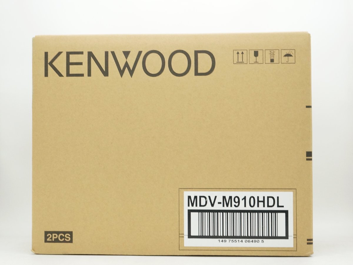 ★1スタ！【未使用品/2台セット】Kenwood ケンウッド MDV-M910HDL 9V型 彩速 カーナビ Mシリーズ 大画面モデル m5-35831 m_eの画像1