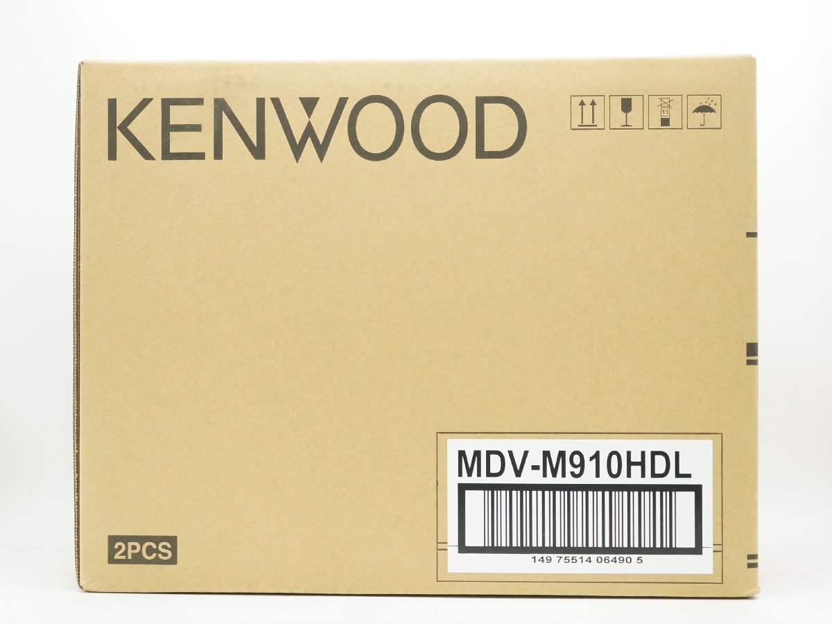 ★1スタ！【未使用品/2台セット】Kenwood ケンウッド MDV-M910HDL 9V型 彩速 カーナビ Mシリーズ 大画面モデル m5-36080 m_eの画像1