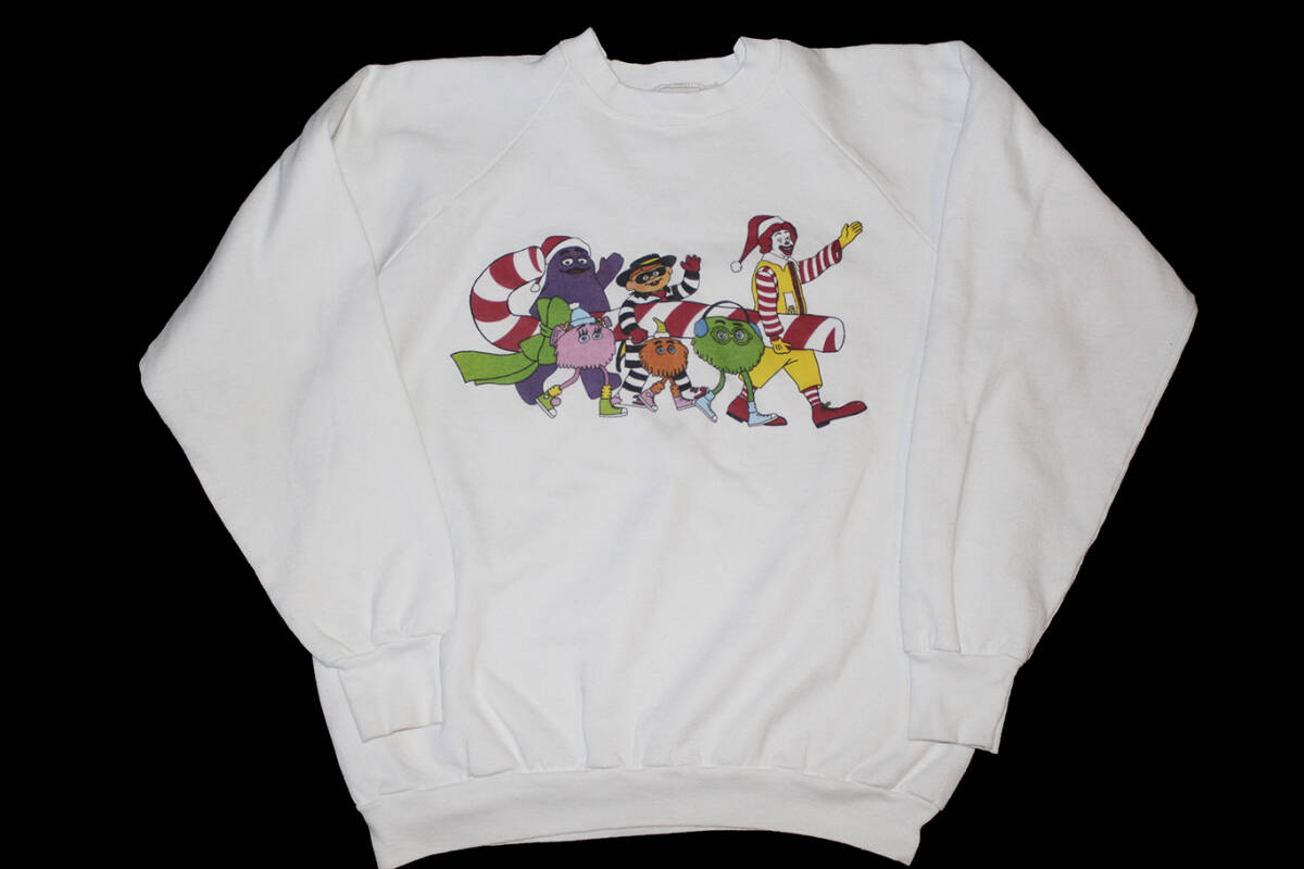 MCDONALD’S CREWNECK マクドナルド クルーネックSIZE XL MADE IN USA_画像1