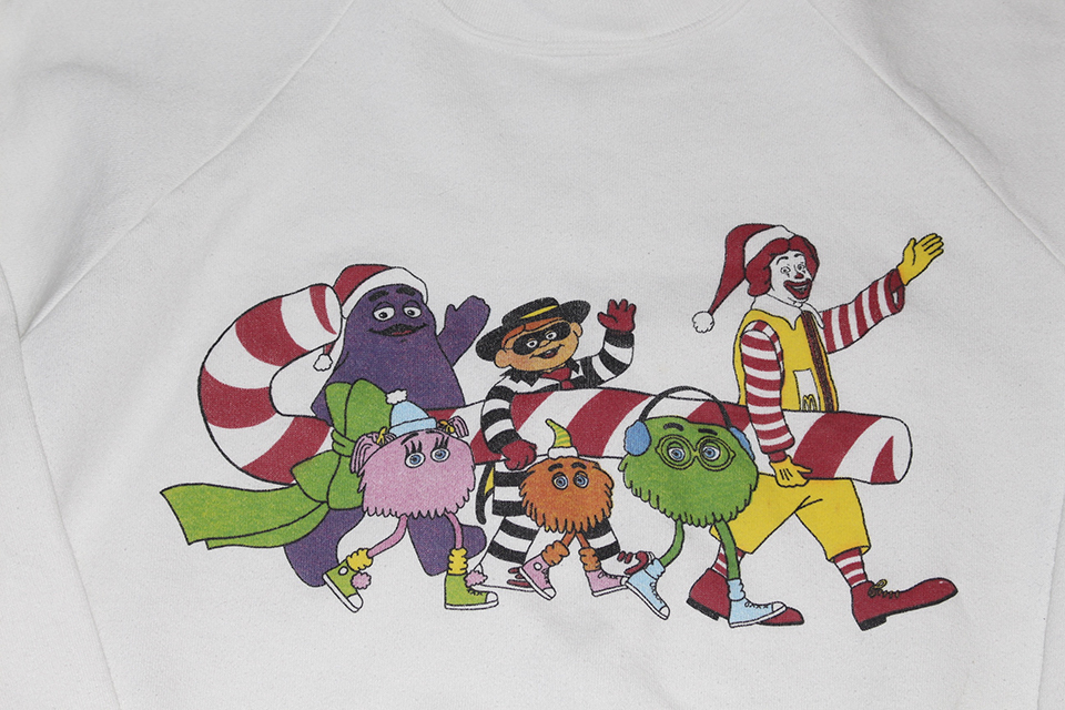 MCDONALD’S CREWNECK マクドナルド クルーネックSIZE XL MADE IN USA_画像2