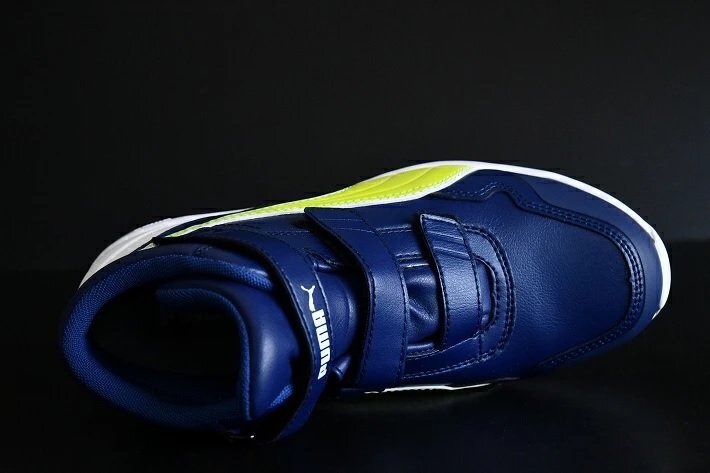 PUMA プーマ 安全靴 メンズ スニーカー シューズ Rider 2.0 Blue Mid ベルクロタイプ 作業靴 63.355.0 ブルー ミッド 26.0cm / 新品_画像2