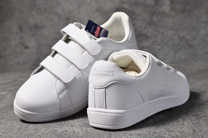 Adimouse スニーカー シューズ 靴 メンズ スポーツシューズ ランニングシューズ ウォーキング 1608 ホワイト/ホワイト 25.5cm / 新品_画像4