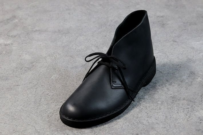 クラークス Clarks メンズ 天然皮革 本革 レザー デザートブーツ シューズ 靴 26103683 ブラック スムース UK9 27.0cm相当 / 新品_画像3