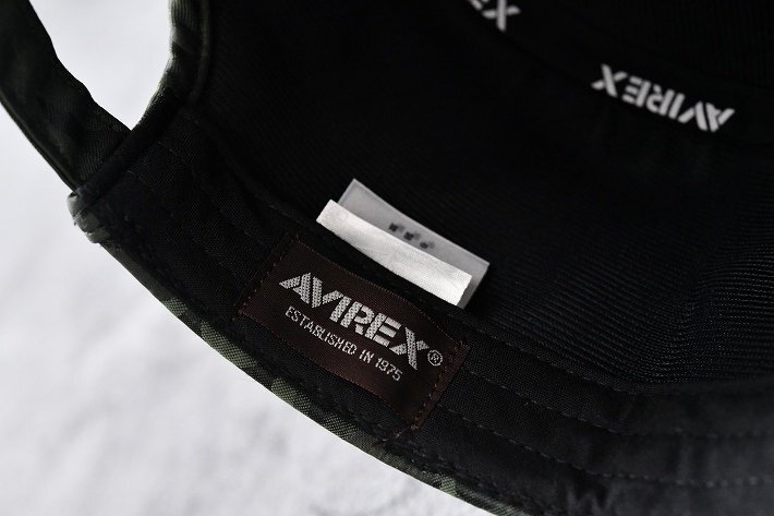 正規品 AVIREX ワークキャップ 帽子 メンズ 大きいサイズ 大きめ アビレックス ミリタリー 14787700-36ARMY 迷彩_画像7