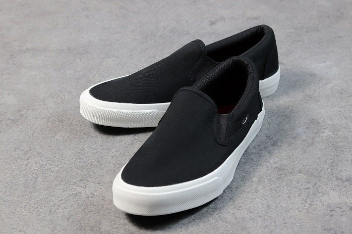 WILDNATURE slip-on shoes sneakers men's canvas casual shoes shoes 1250 black 27.0cm EEE / new goods 1 jpy start 