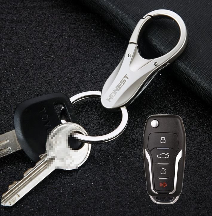  rust knife attaching key holder key case men's car smart key key chain key ring key Father's day 7987954 black 1 jpy start 