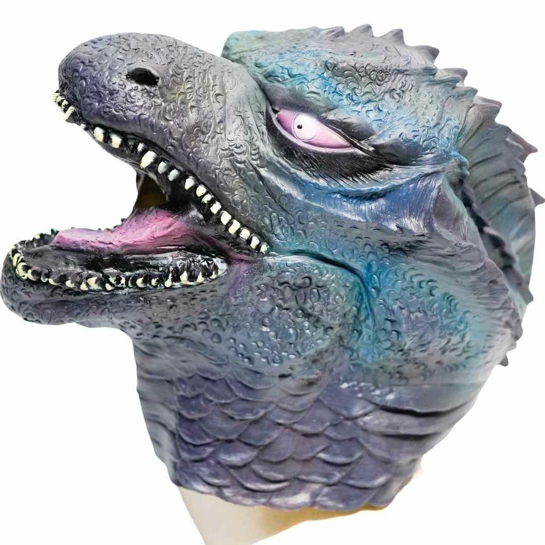 ゴジラ　マスク　コスプレ　特撮　イグアナ　怪獣　大人　28cm　 国内【残5限定_画像7