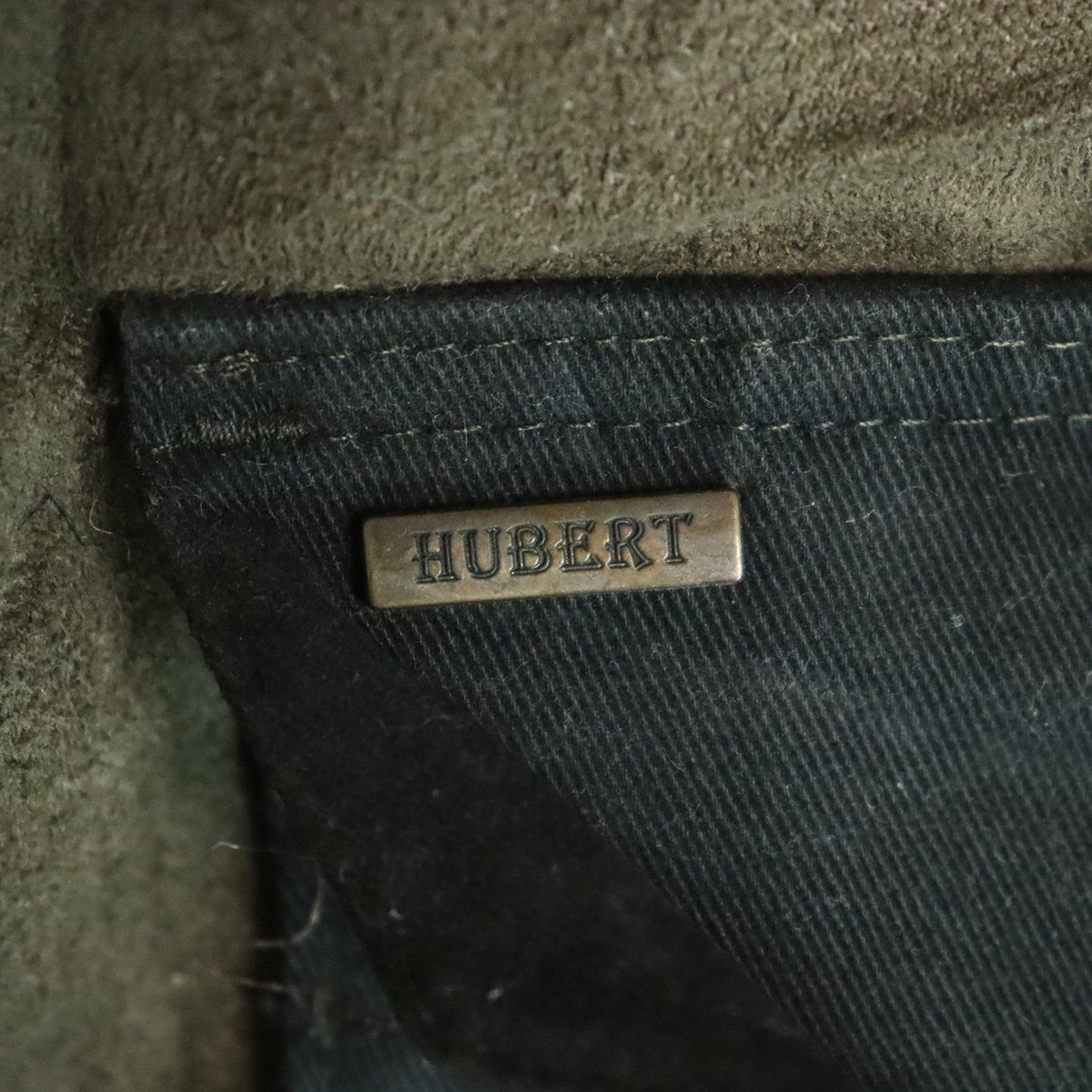 ＄1T/S3.14-3　ユーロ古着　HUBERT　ハンティングベスト　メンズ　XXLサイズ　切り替え　チロリアンベスト　フェイクスエード_画像4