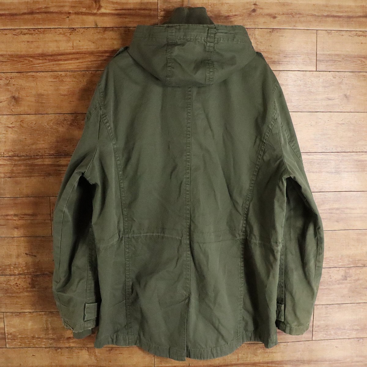 H7S/Y3.20-1 Denim collection field Parker military jacket Mod's Coat f-ti- khaki series Vintage 