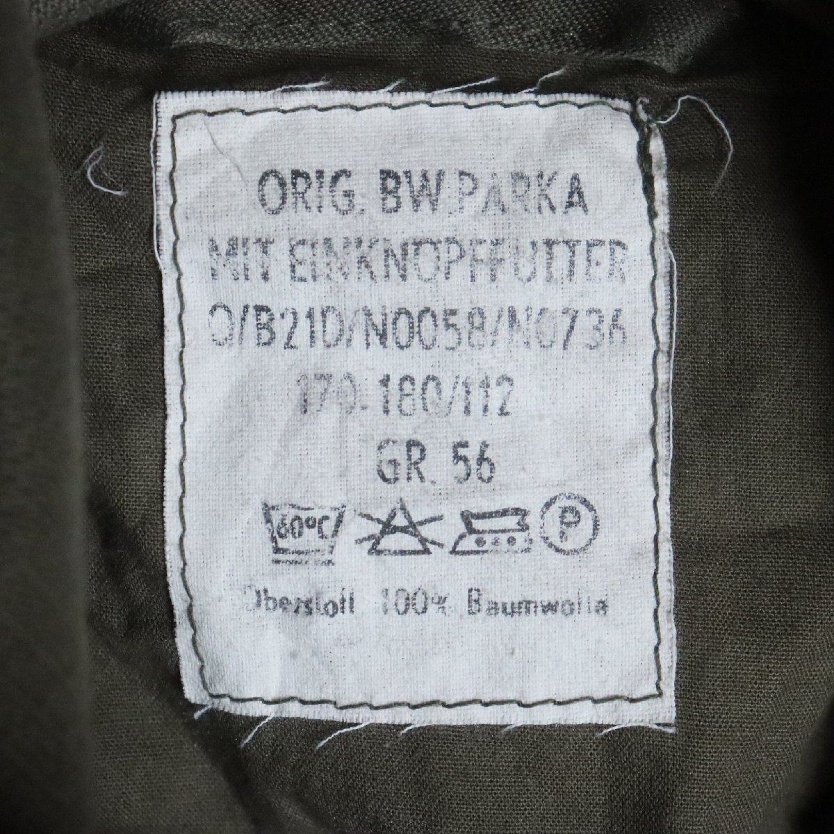 G1T/S3.20-4 Германия армия поле Parker обратная сторона боа подкладка имеется Mod's Coat евро милитари поле жакет 