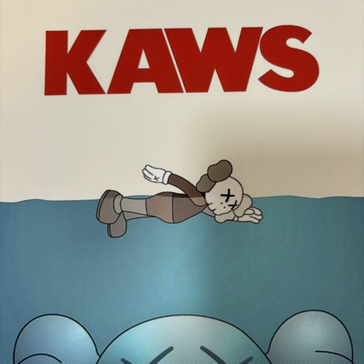 【黒額付きポスター】KAWS(カウズ)47ベアブリック(A4サイズ)_画像3