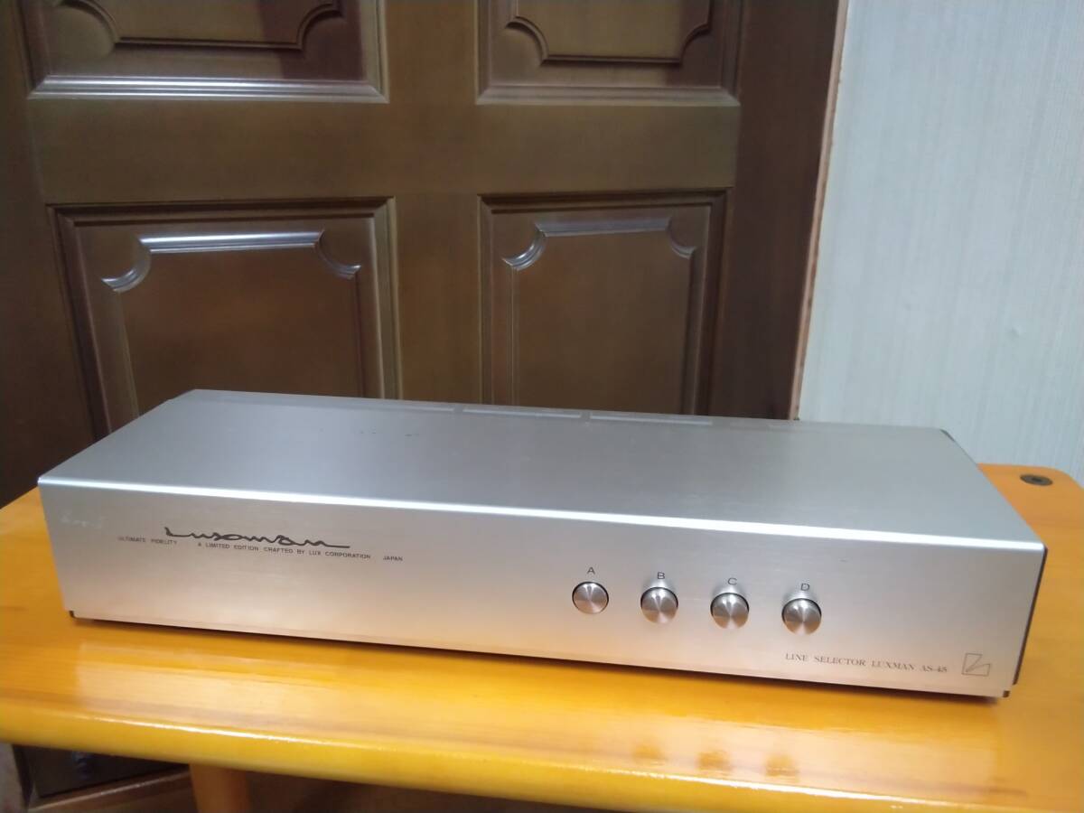 Yahoo!オークション - LUXMAN バランスラインセレクターAS-45 Used Yahoo!オークション - LUXMAN バランスラインセレクターAS-45 Used