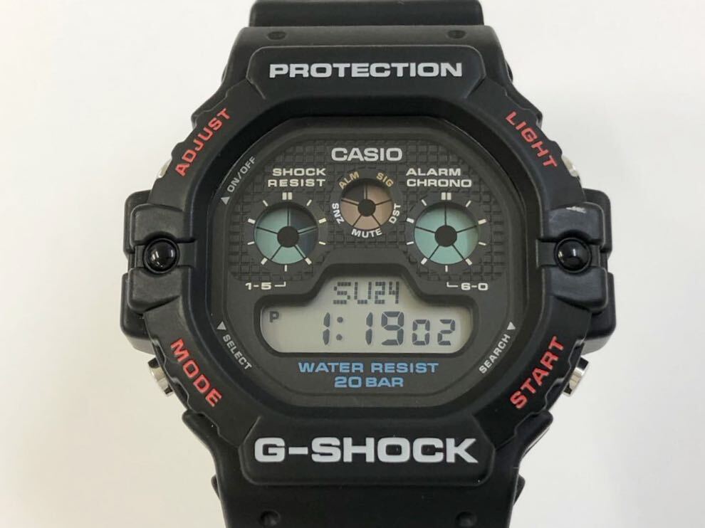 CASIO カシオ G-SHOCK Gショック DW-5900 腕時計 稼働品 クォーツ ブラック の画像1