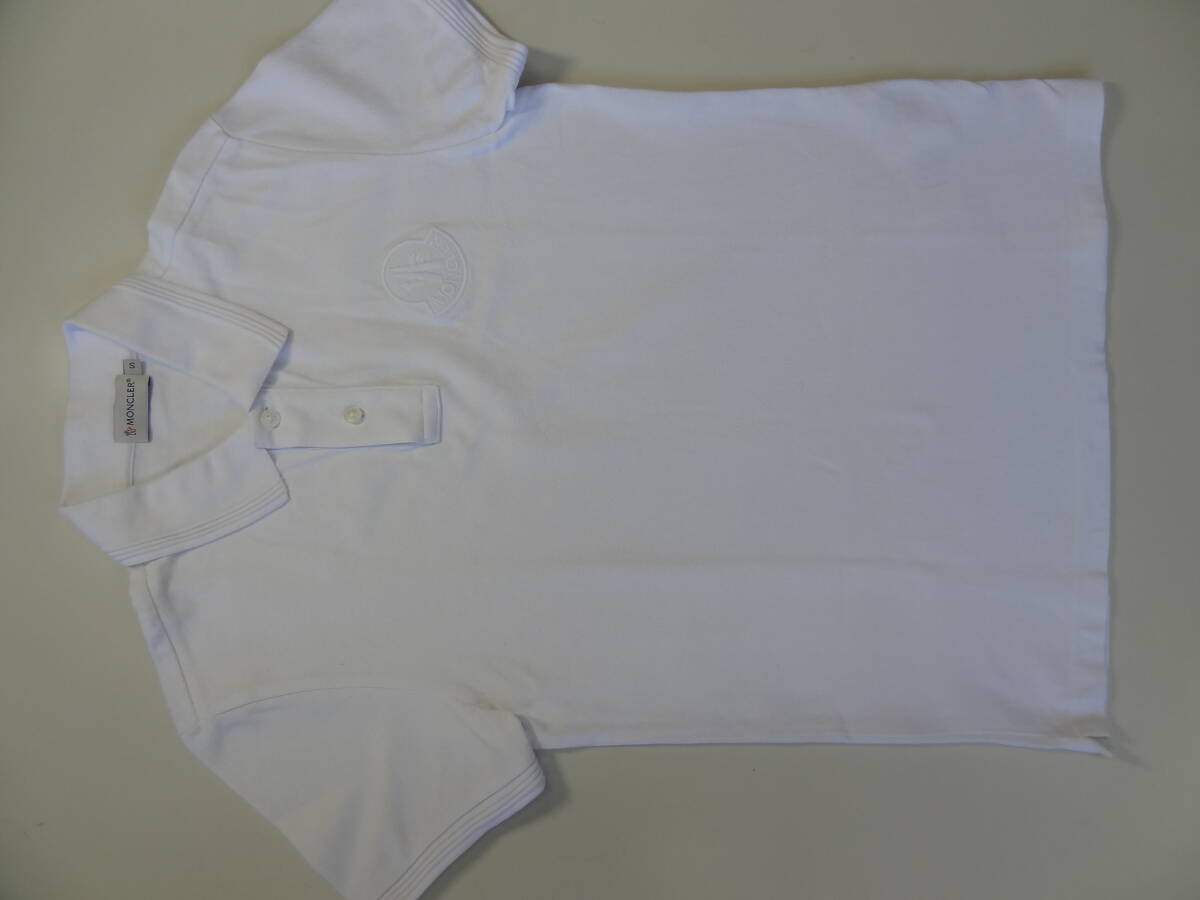 モンクレール MONCLER 半袖ポロシャツ サイズＳ ＵＳＥＤの画像1