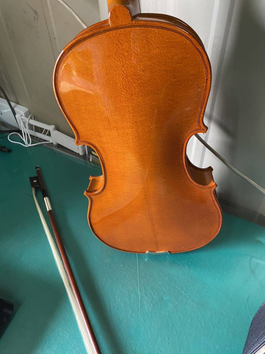 Romanza ロマンツァ バイオリン ヴァイオリン 弓 ケース付き RV-250 弦楽器 楽器の画像7