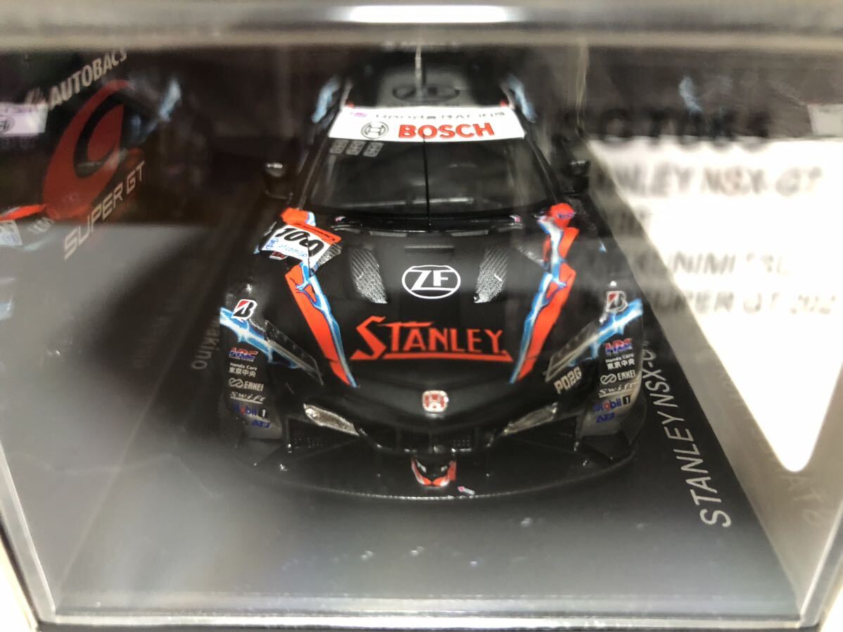 スパークモデル 1/43 スタンレー NSX-GT TEAM KUNIMITSU NO.100 GT500 スーパーGT 2023 山本尚貴 / 牧野任祐_画像4