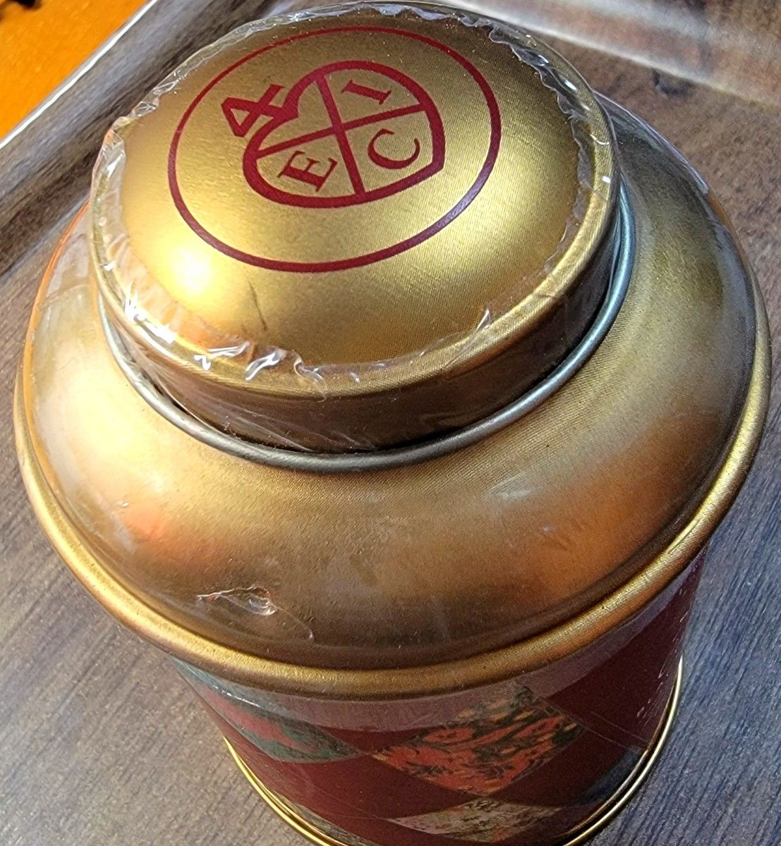 東インド会社　キャラメルスパイス ブラックティー　50グラム　美しいデザイン　未開封★紅茶缶　20杯分