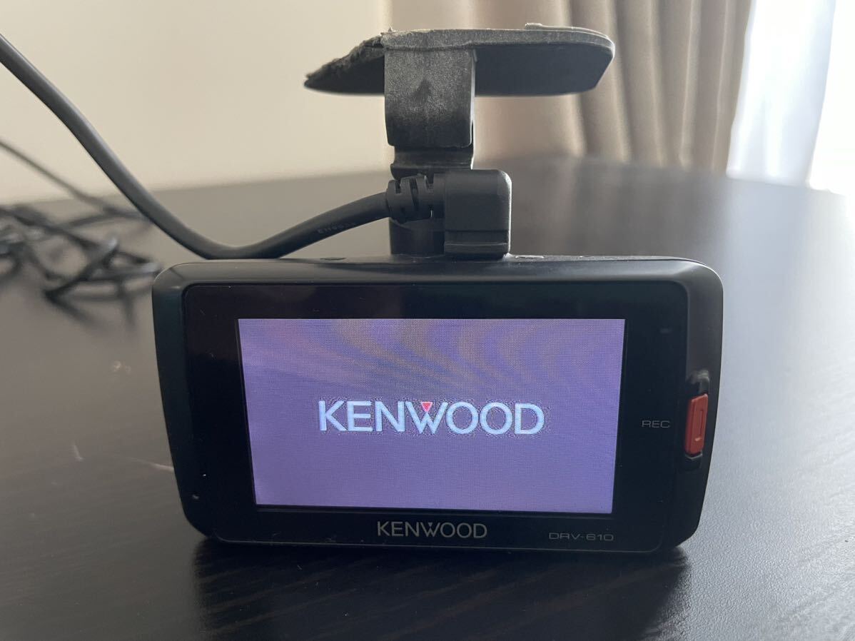 KENWOOD DRV-610ドライブレコーダー CA-DR150 ケンウッド ドラレコ _画像1